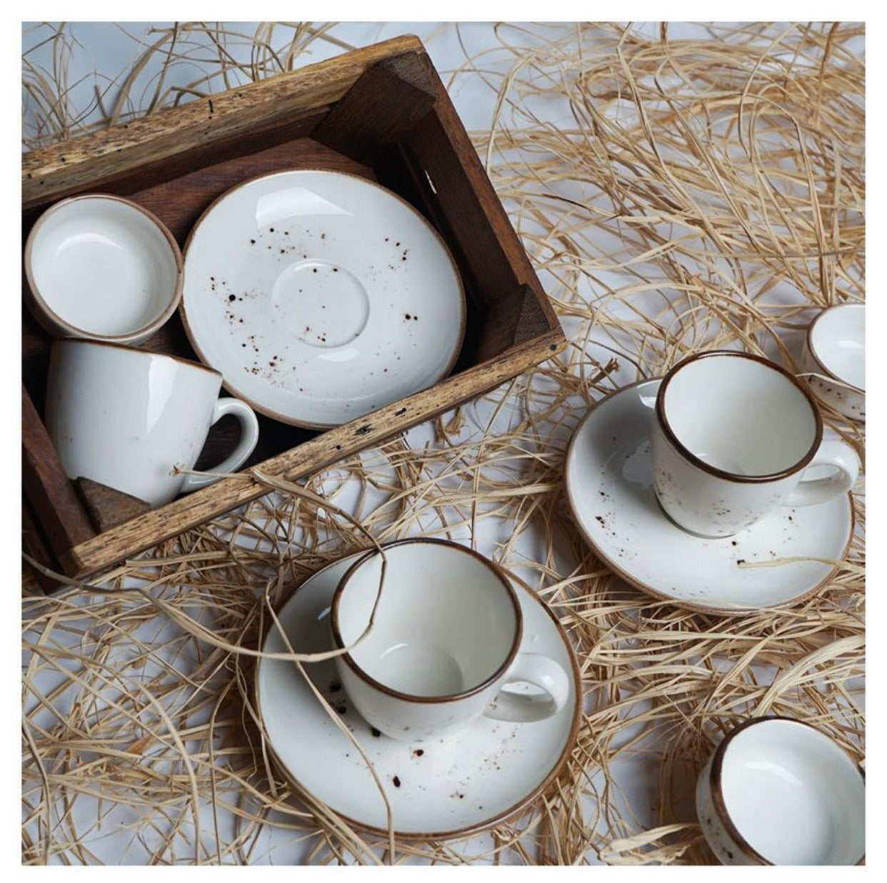 Rustikal Mokka Set